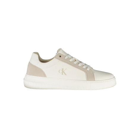 Calvin Klein White Leather Men Sneaker Calvin Klein
