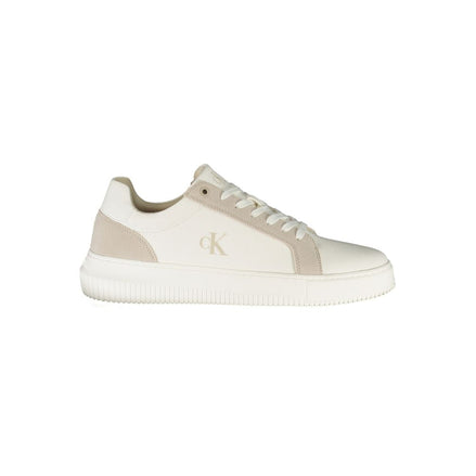 Calvin Klein White Leather Men Sneaker Calvin Klein