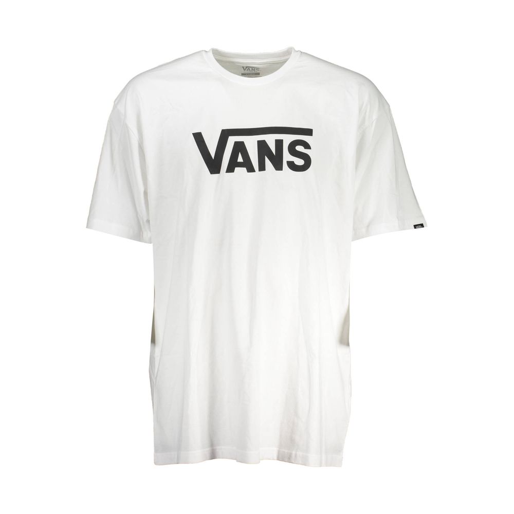 Vans White Cotton Men T-Shirt Vans