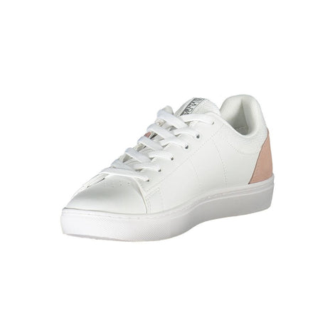 Napapijri White Leather Women Sneaker Napapijri