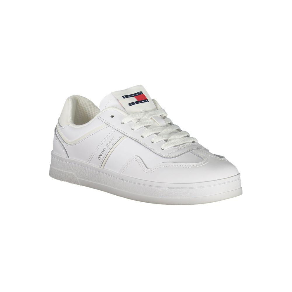 Tommy Hilfiger White Polyethylene Women Sneaker Tommy Hilfiger