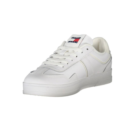 Tommy Hilfiger White Polyethylene Women Sneaker Tommy Hilfiger