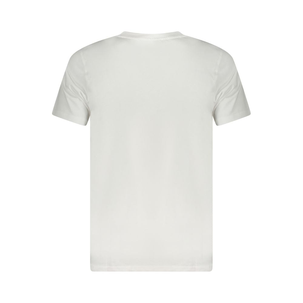 T-shirt homme Cavalli Class Bianco en coton