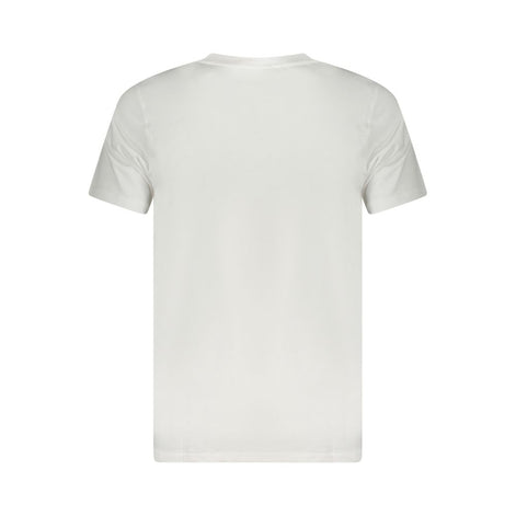 T-shirt homme Cavalli Class Bianco en coton