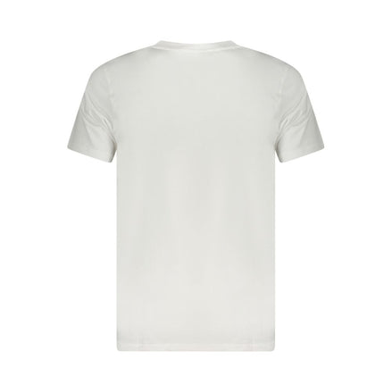 T-shirt homme Cavalli Class Bianco en coton