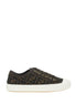 Fendi Brown Polyamide Low Top Sneakers Fendi