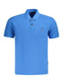 Napapijri Blue Cotton Men Polo Napapijri