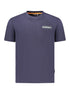 Napapijri Blue Cotton Men's T-Shirt Napapijri