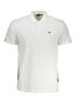 Napapijri White Cotton Men Polo Shirt Napapijri