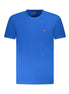 Napapijri Blue Cotton Men T-Shirt Napapijri