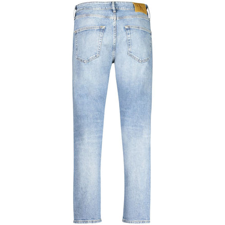 Calvin Klein Blue Cotton Relaxed Fit Jeans Calvin Klein