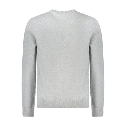 Tommy Hilfiger Grigio Polyester Men's Sweater Tommy Hilfiger