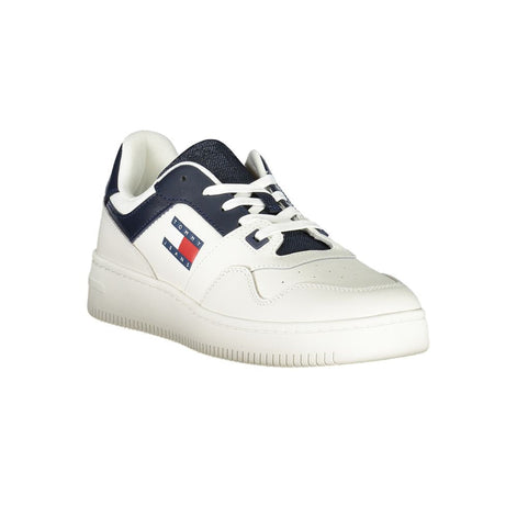 Tommy Hilfiger Blue Leather Men Sneaker Tommy Hilfiger