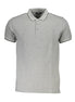 Cavalli Class Grigio Cotton Men Polo Cavalli Class