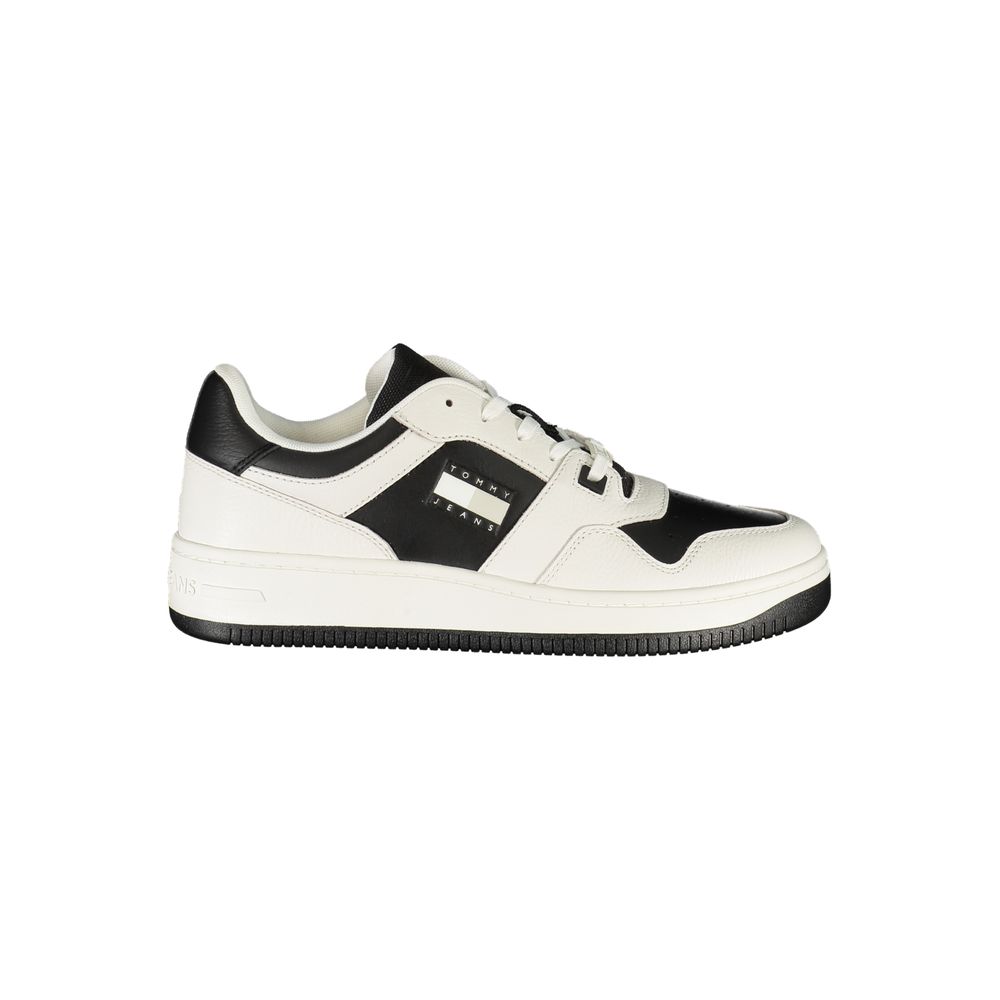 Tommy Hilfiger White Leather Mens Sneaker Tommy Hilfiger
