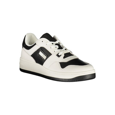 Tommy Hilfiger White Leather Mens Sneaker Tommy Hilfiger