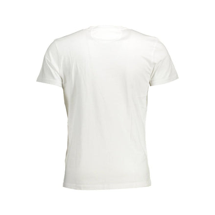 La Martina Bianco Cotton Men T-Shirt La Martina