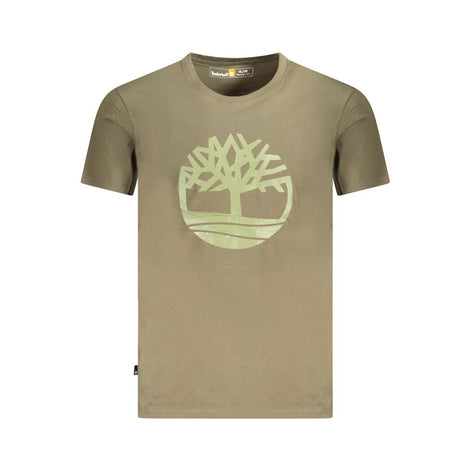 Timberland Verde Cotton Men T-Shirt Timberland