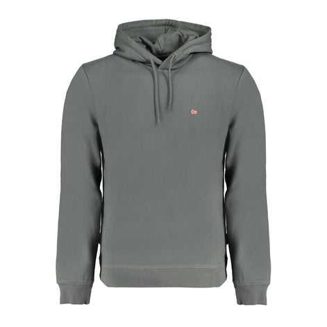 Napapijri Green Cotton Men Sweater Napapijri