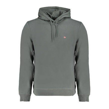 Napapijri Green Cotton Men Sweater Napapijri