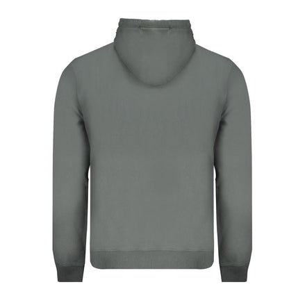 Napapijri Green Cotton Men Sweater Napapijri