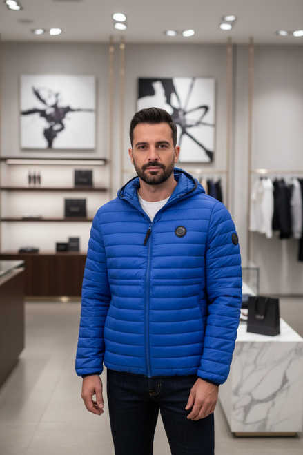 Veste Cavalli Class Blu Poliammide pour hommes