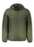 Cavalli Class Green Polyamide Men Jacket Cavalli Class