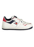 Tommy Hilfiger White Leather Men Sneaker Tommy Hilfiger
