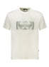 Napapijri White Cotton Men's T-Shirt Napapijri
