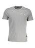 Napapijri Grigio Cotton Mens T-Shirt Napapijri