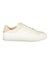 Tommy Hilfiger Beige Leather Women Sneaker Tommy Hilfiger