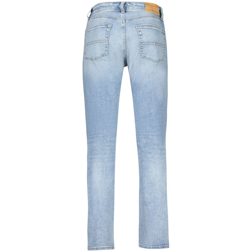 Tommy Hilfiger Azzurro Cotton Men's Jean Tommy Hilfiger