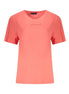 North Sails Pink Cotton Women T-Shirt North Sails