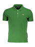 La Martina Verde Cotton Men Polo La Martina