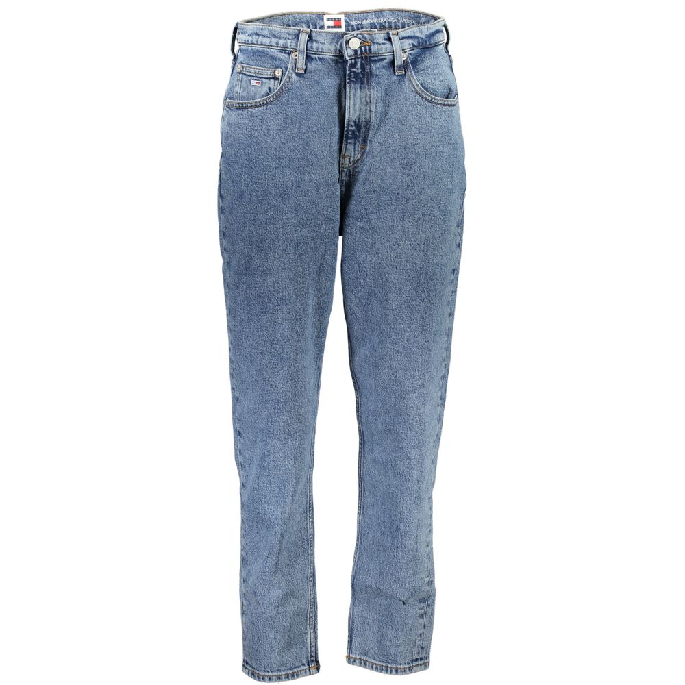 Tommy Hilfiger Blue Cotton Women Jeans Tommy Hilfiger