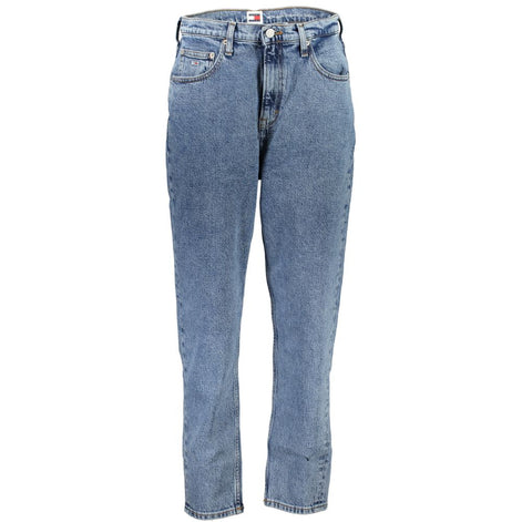 Tommy Hilfiger Blue Cotton Women Jeans Tommy Hilfiger