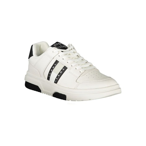 Tommy Hilfiger White Polyethylene Men Sneaker Tommy Hilfiger
