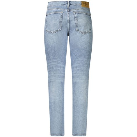 Jean Calvin Klein Azzurro en coton pour homme