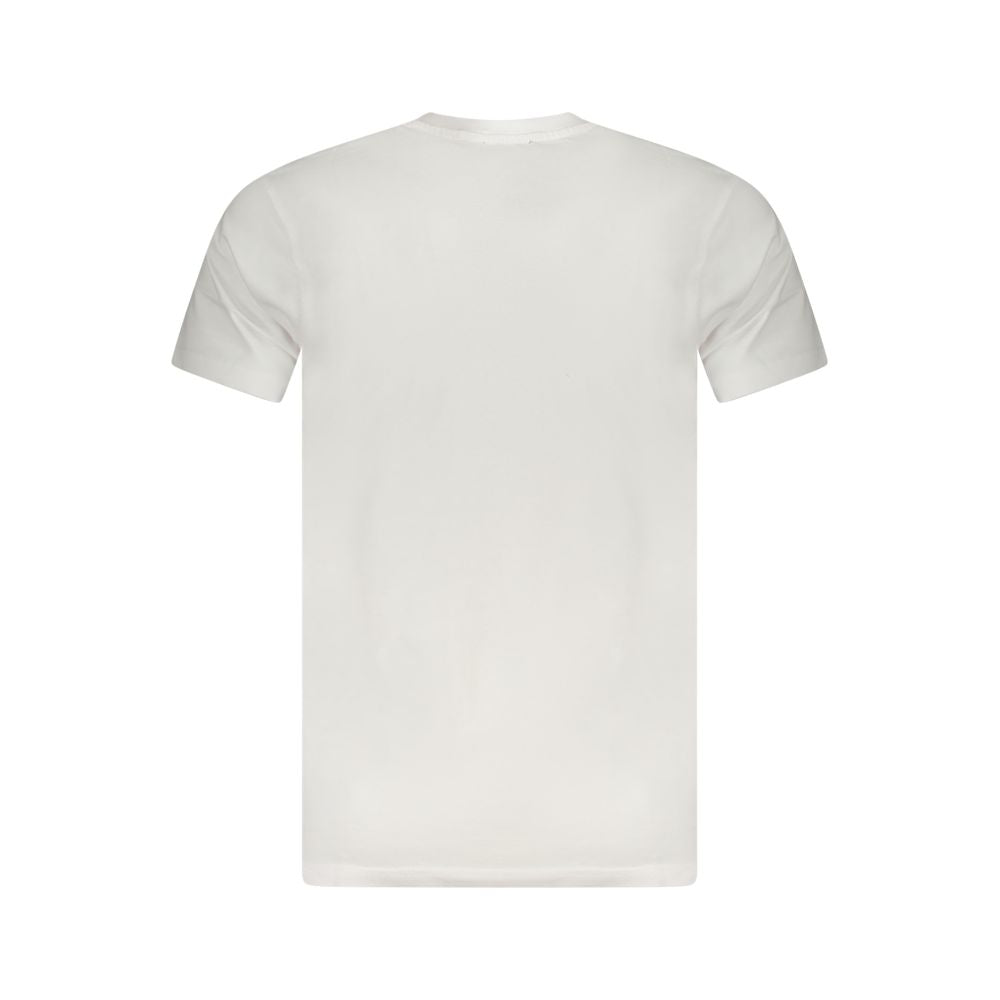 T-shirt homme Cavalli Class Bianco en coton
