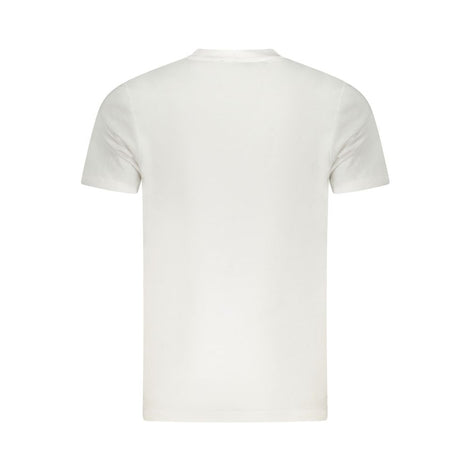 Cavalli Class Bianco Baumwoll-Herren-T-Shirt