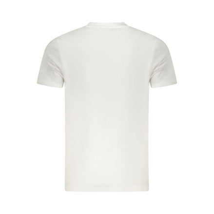 T-shirt homme Cavalli Class Bianco en coton