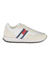 Tommy Hilfiger White Leather Men Sneaker Tommy Hilfiger