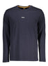 Hugo Boss Blue Cotton Men T-Shirt Hugo Boss