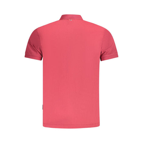 Napapijri Rosso Cotton Men Polo Napapijri