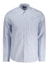 North Sails Light Blue Cotton Men Shirt North Sails