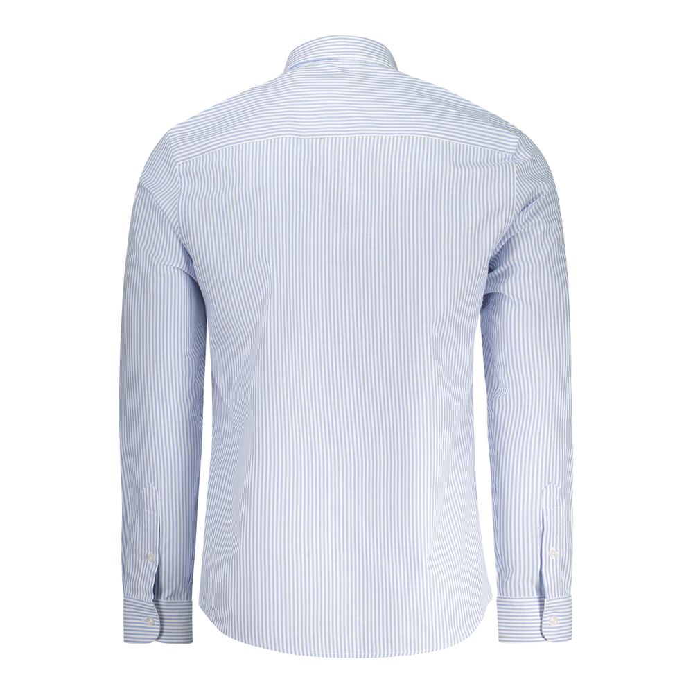 North Sails Light Blue Cotton Men Shirt North Sails