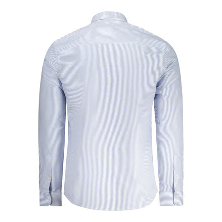 North Sails Light Blue Cotton Men Shirt North Sails