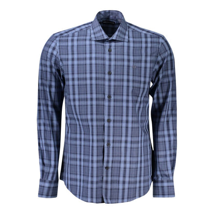 North Sails Light Blue Cotton Men Shirt North Sails