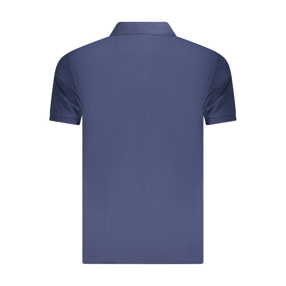Fila Blue Cotton Men Polo Shirt Fila