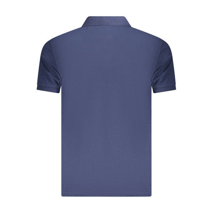 Fila Blue Cotton Men Polo Shirt Fila